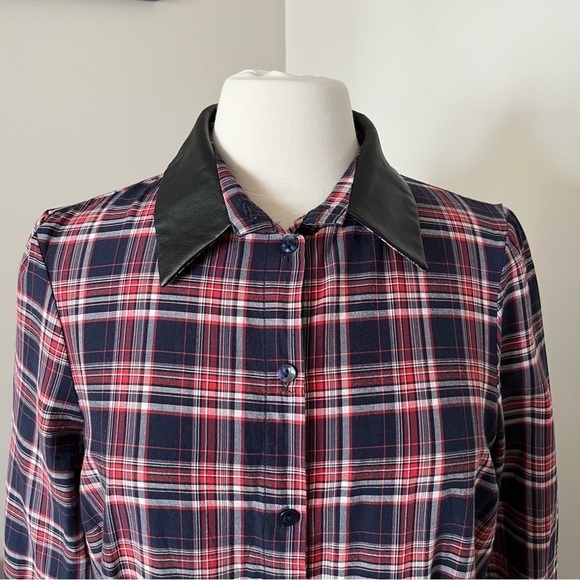 ASOS Curve Checkered Button-Up Dress - Picture 2 of 8